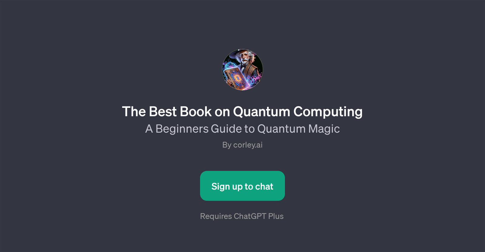 The Best Book on Quantum Computing GPT image