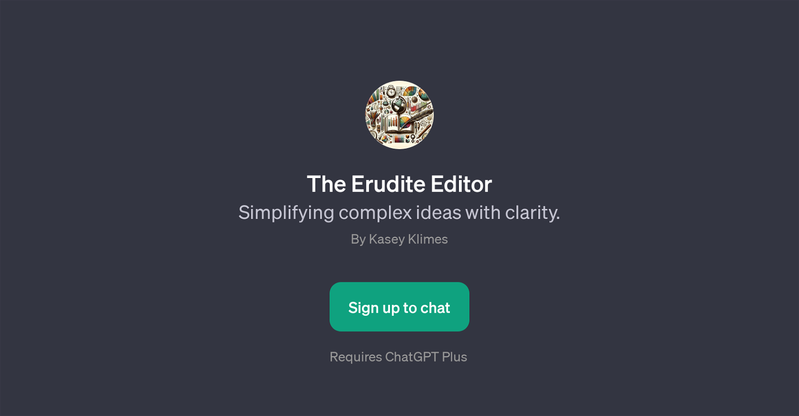 The Erudite Editor image