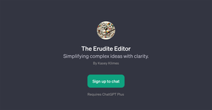 The Erudite Editor