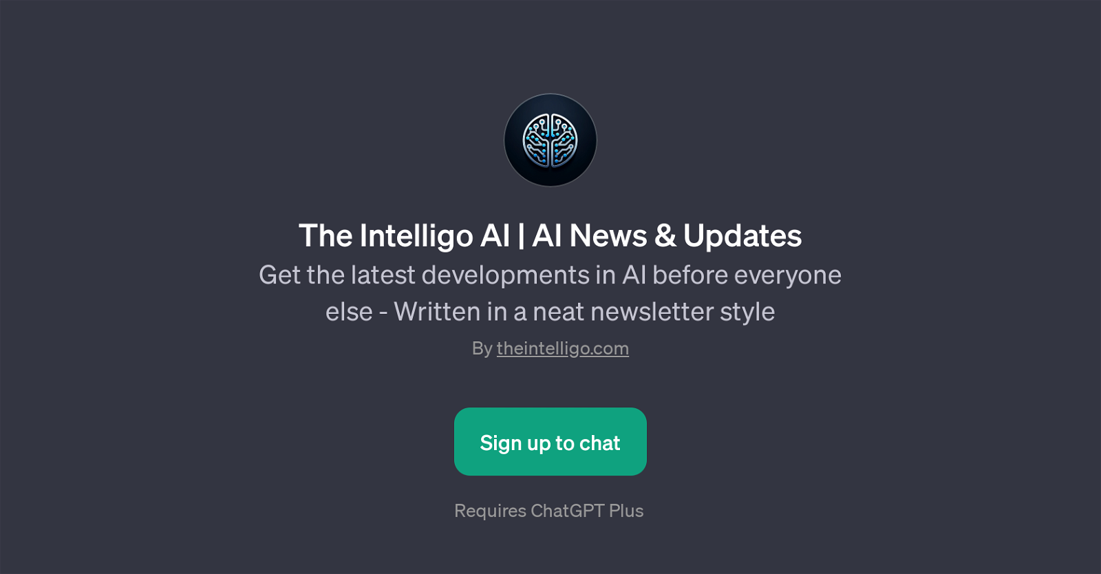 The Intelligo AI image