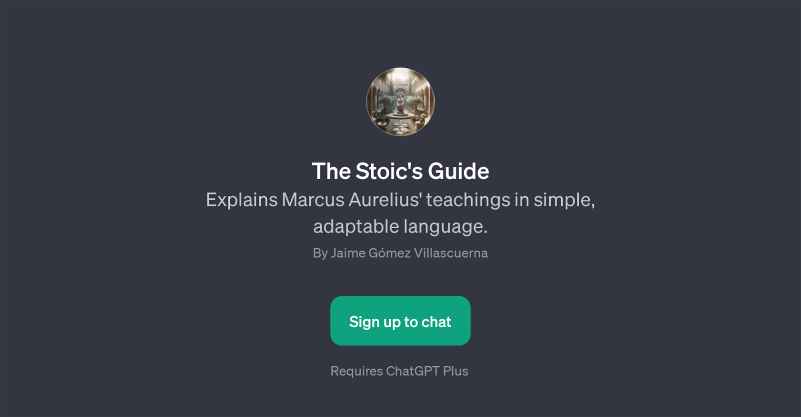 The Stoic's Guide image