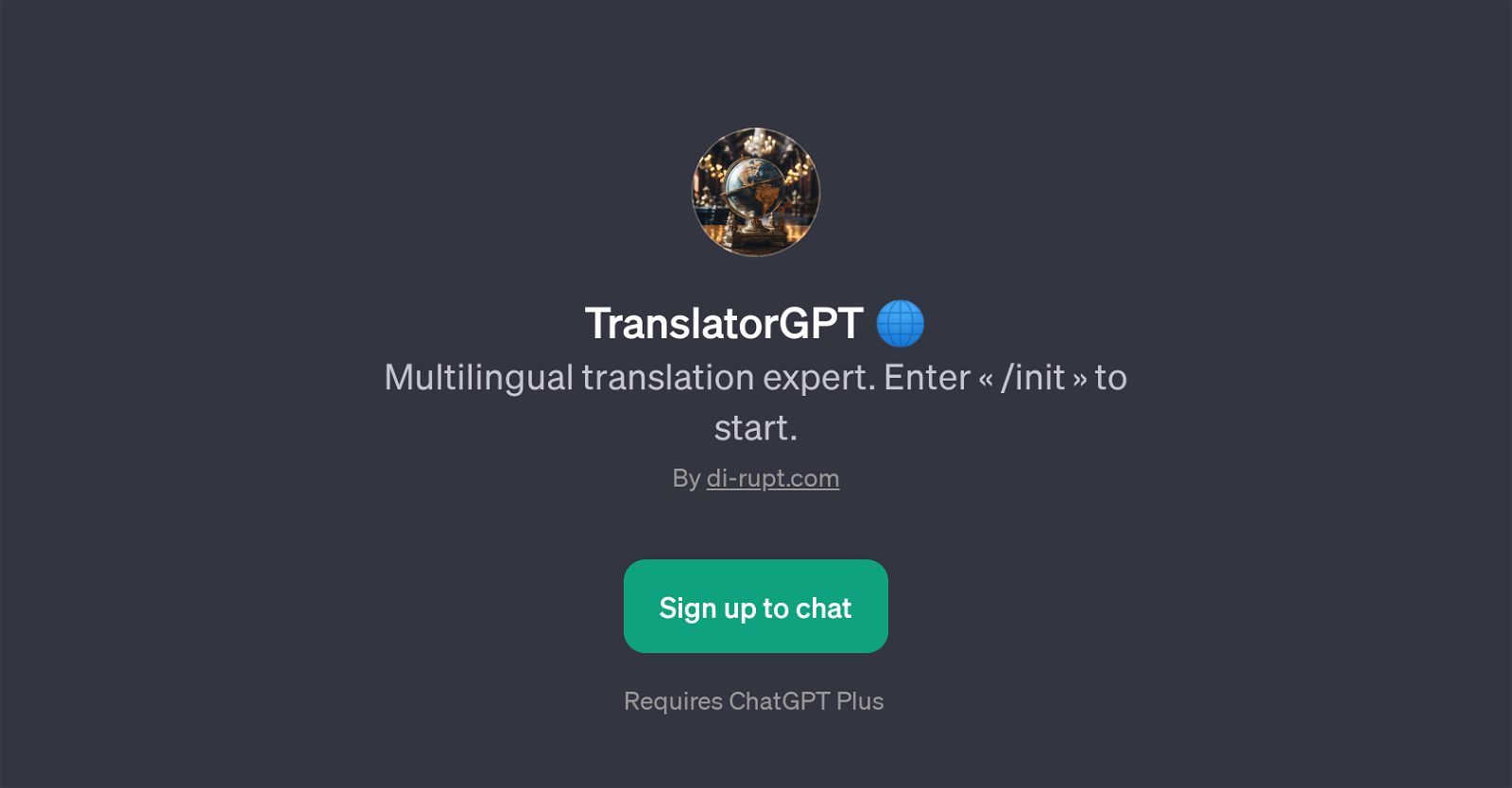 TranslatorGPT image