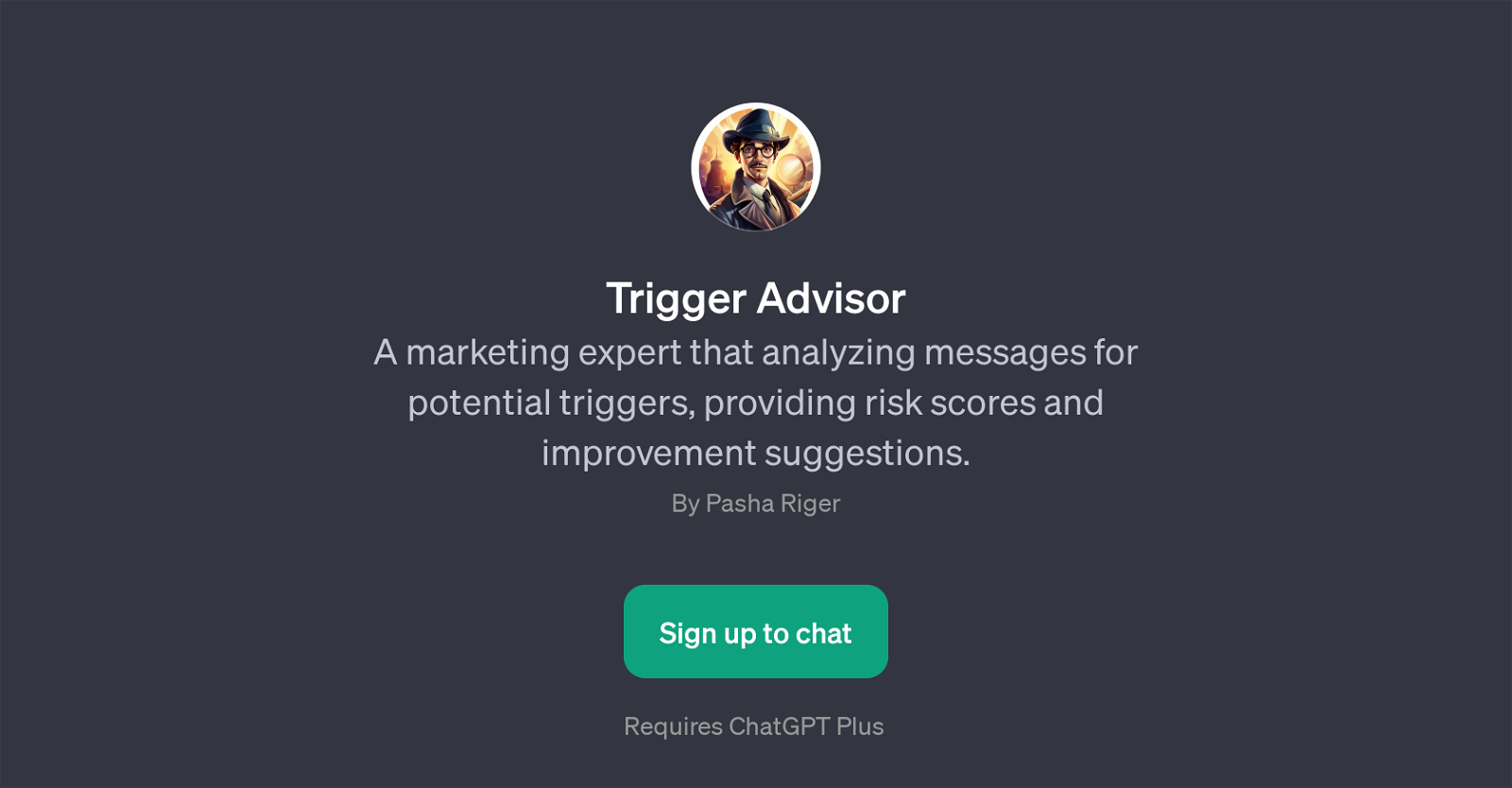 Trigger Advisor image