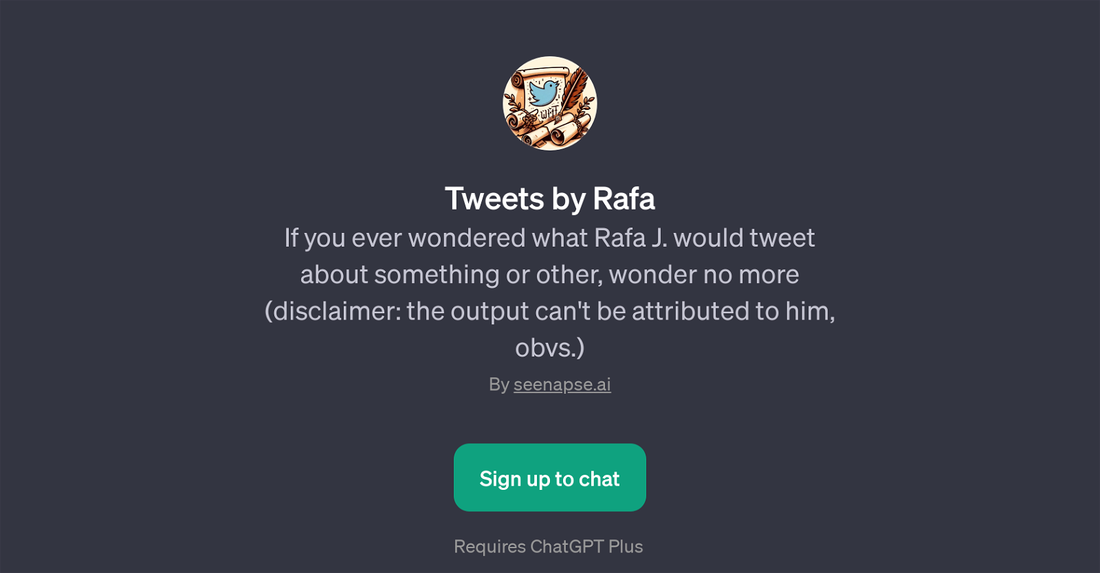 Tweets by Rafa image