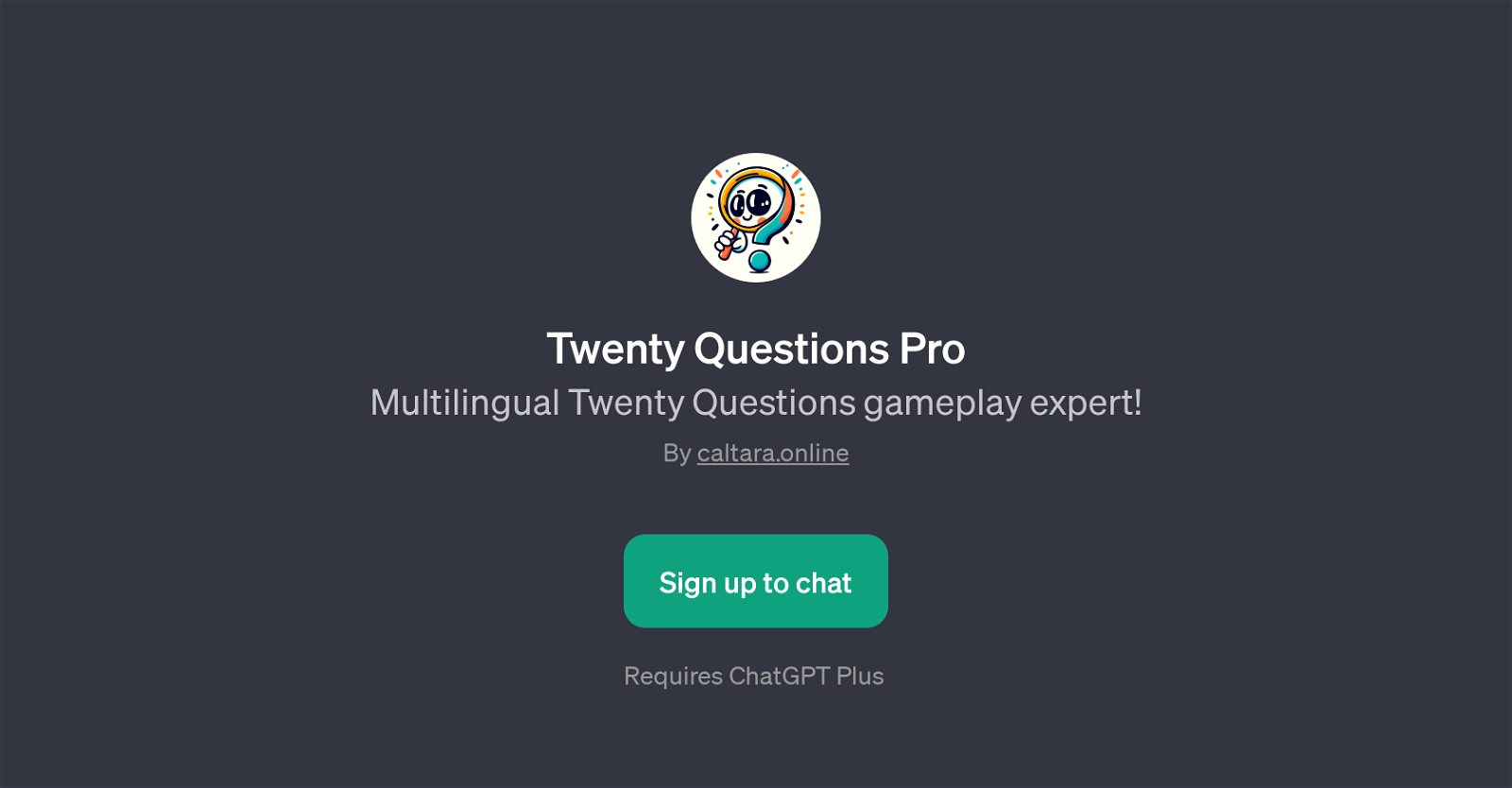 Twenty Questions Pro image