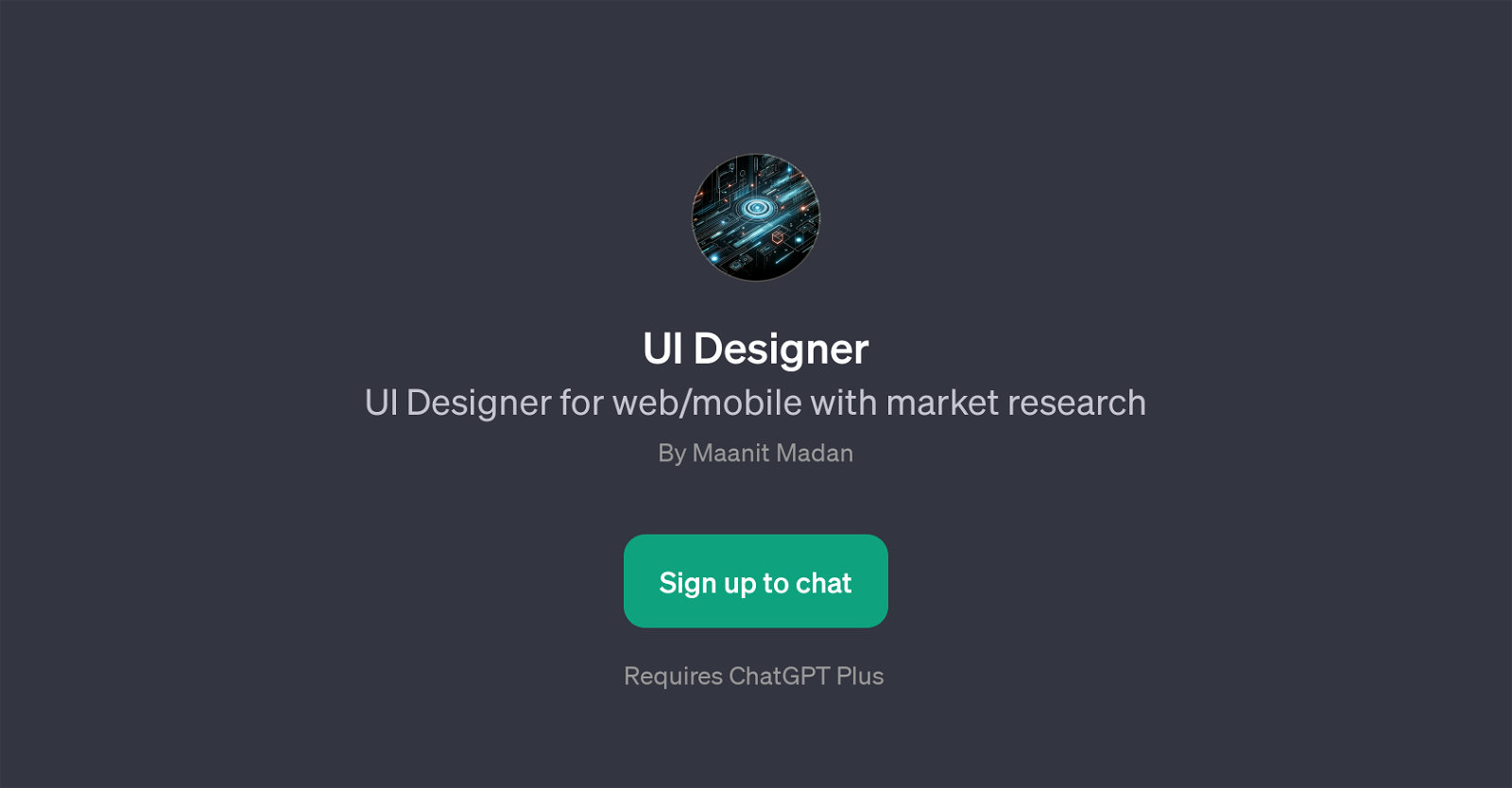 UI Designer image