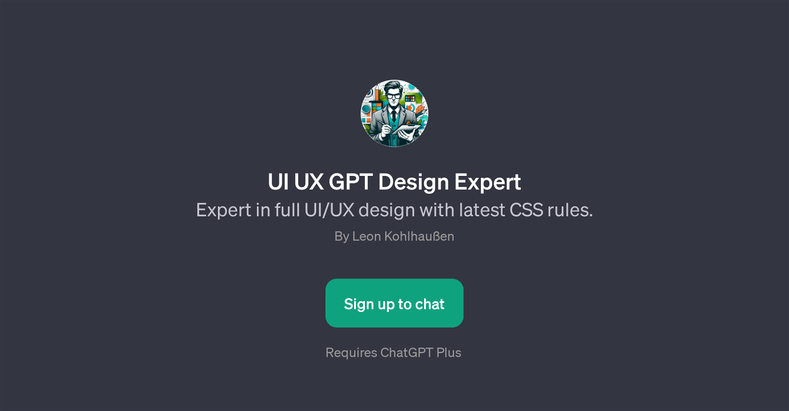 UI UX GPT Design Expert image