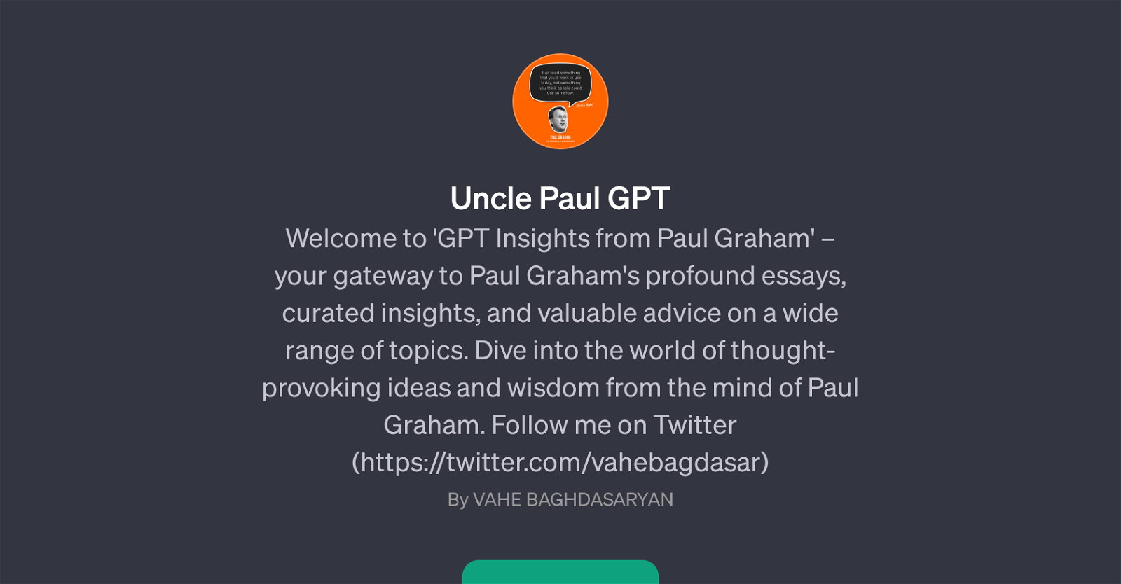 Uncle Paul GPT image