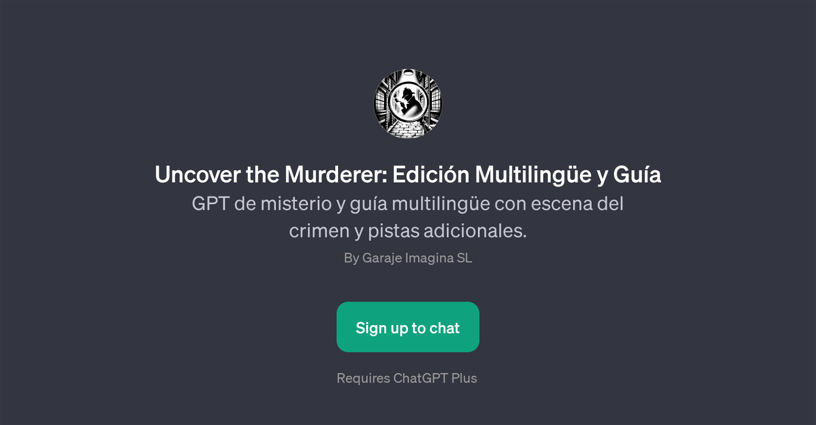 Uncover the Murderer: Edicin Multilinge y Gua image