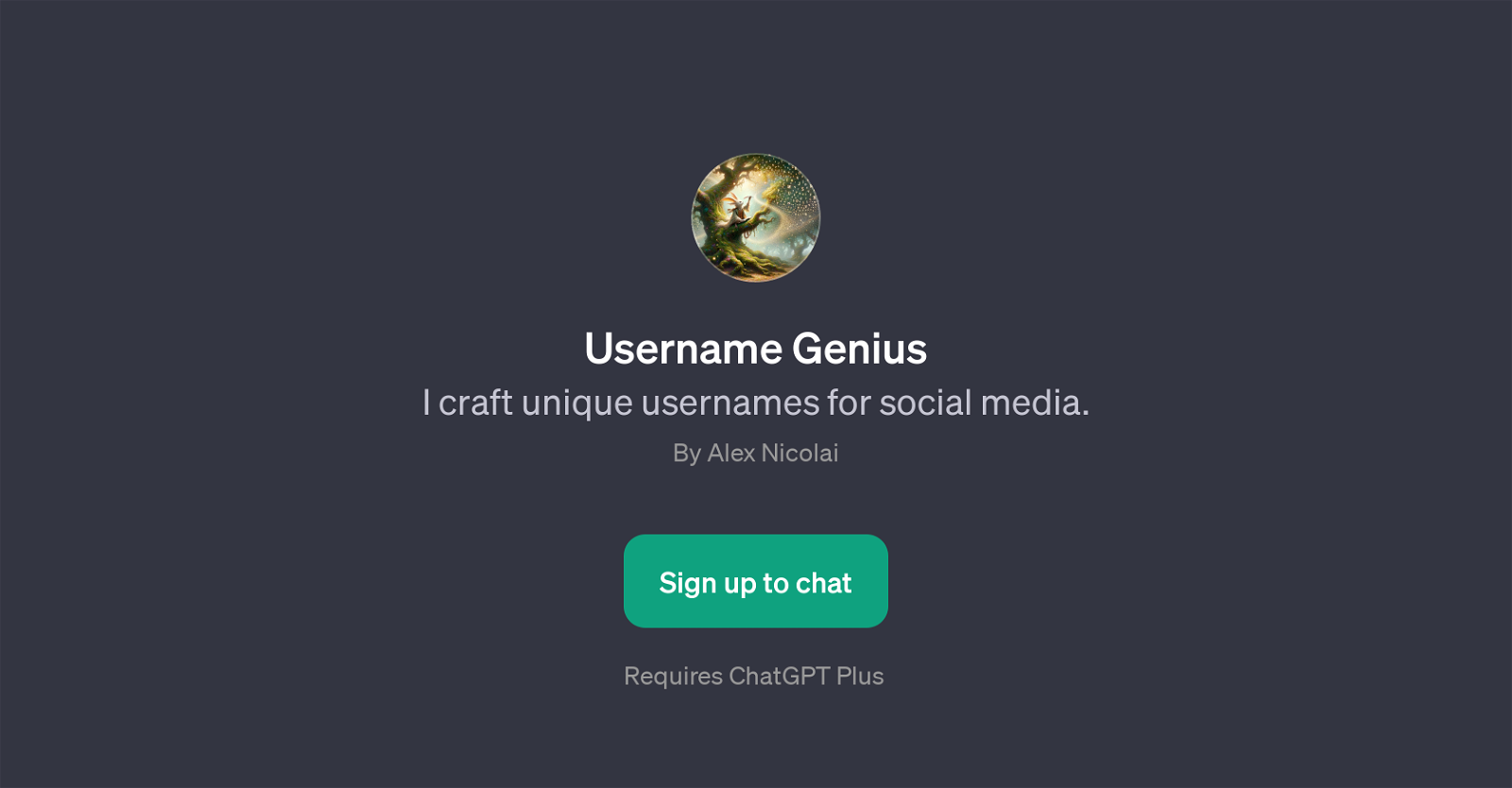 Username Genius image