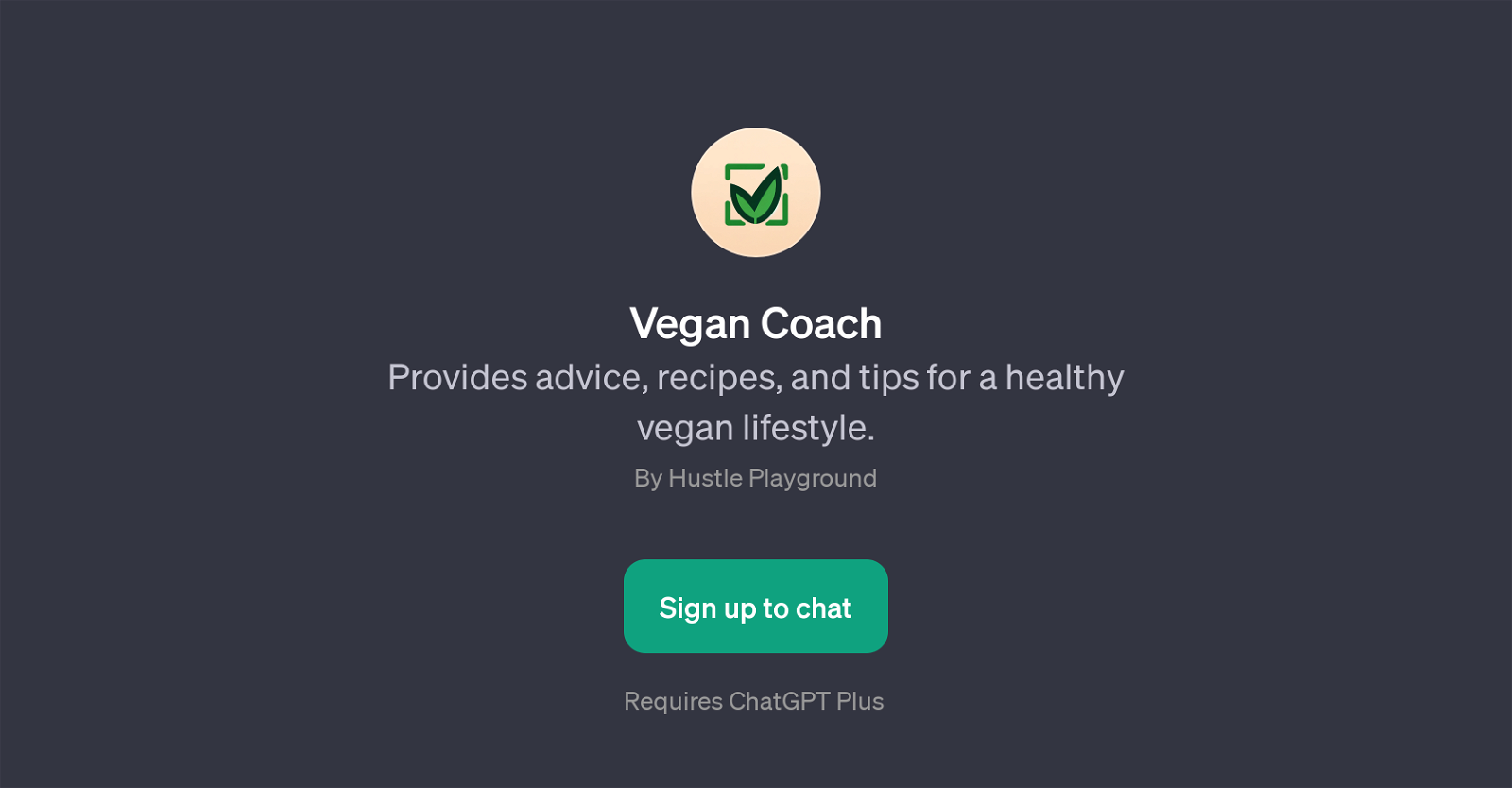 Vegan Coach image