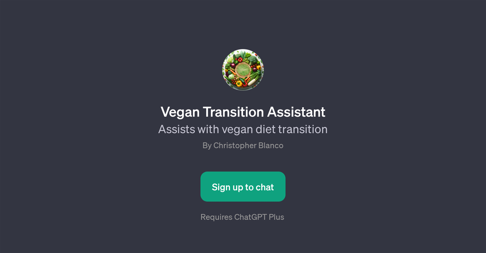 Vegan Transition Assistant image