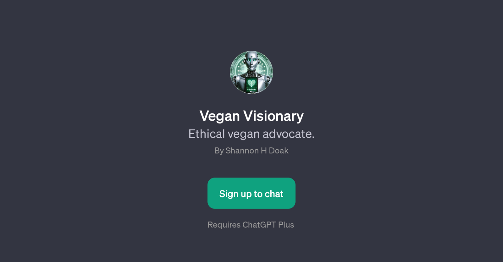 Vegan Visionary image