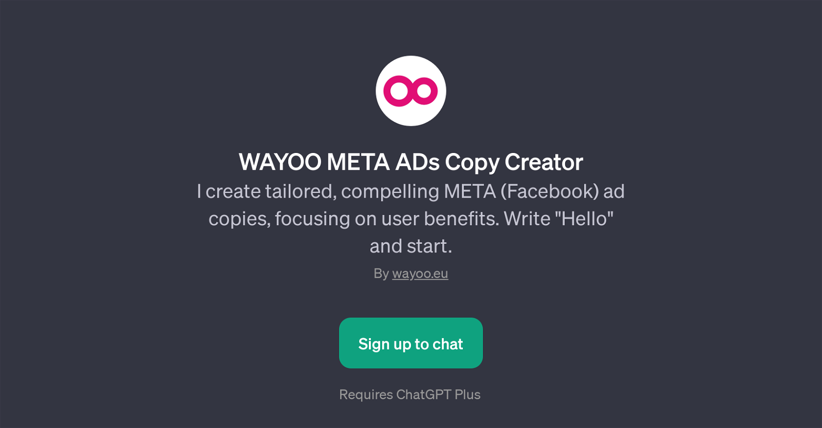 WAYOO META ADs Copy Creator image