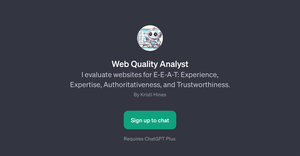 Web Quality Analyst