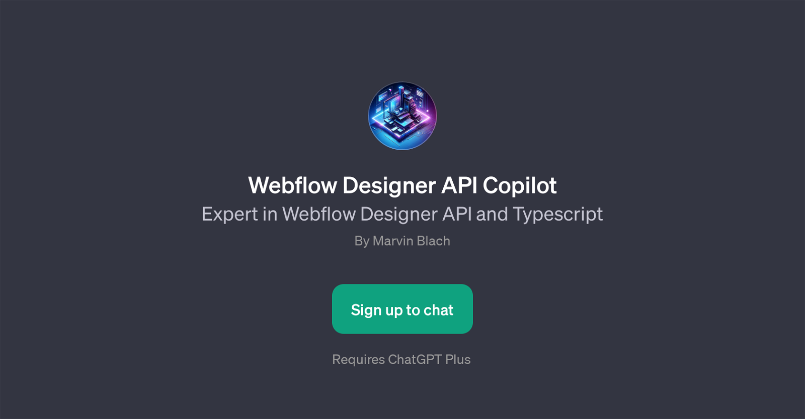 Webflow Designer API Copilot image