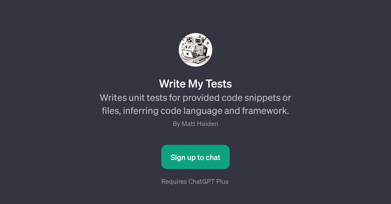 Write My Tests image