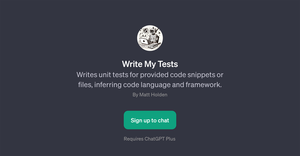 Write My Tests