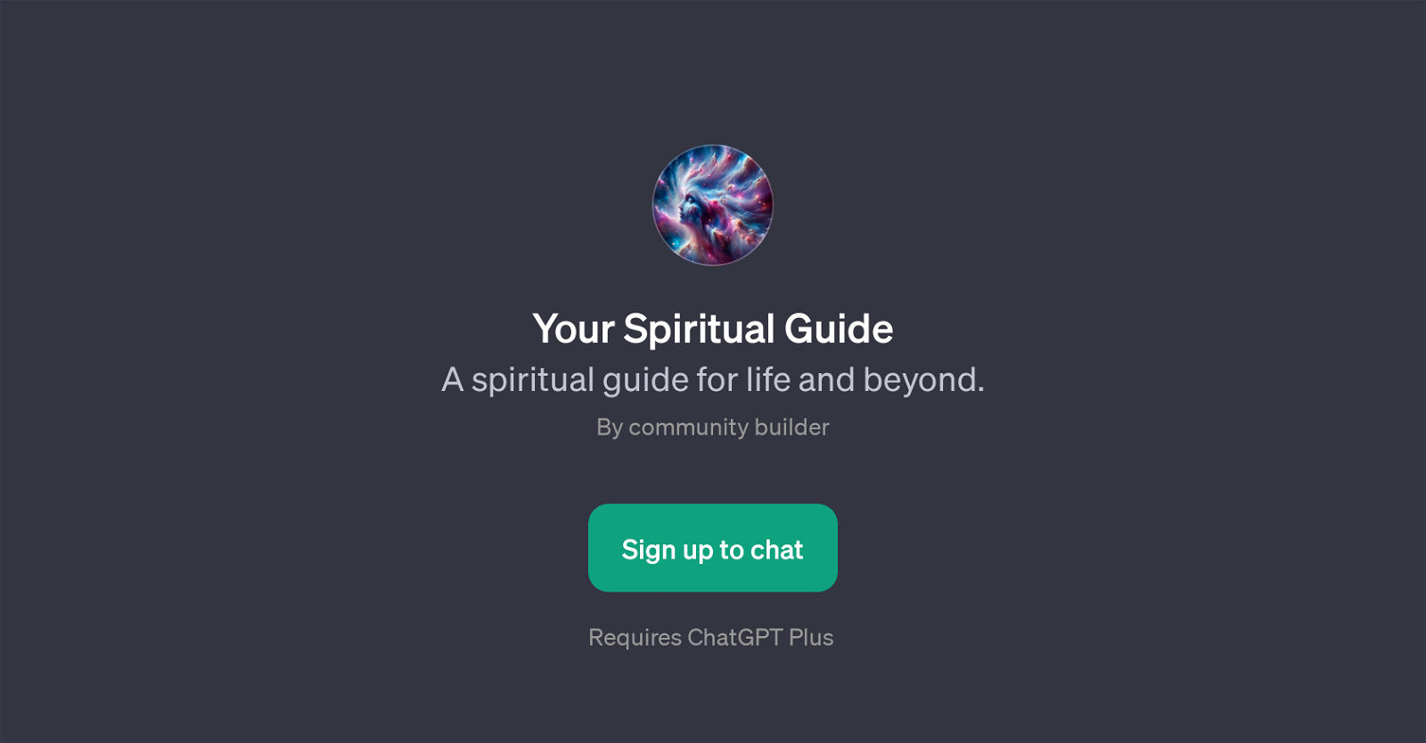 Your Spiritual Guide GPT image