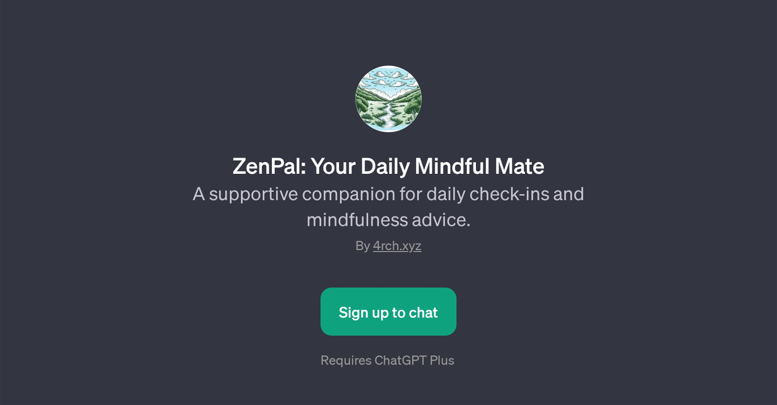 ZenPal: Your Daily Mindful Mate image