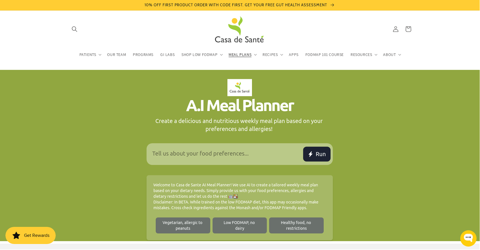 A.I Meal Planner image