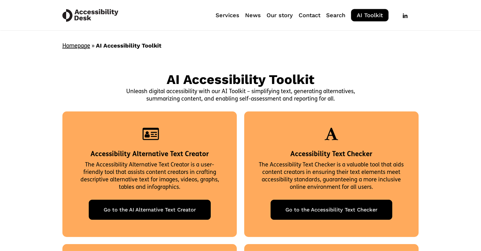 Accessibility Desk image