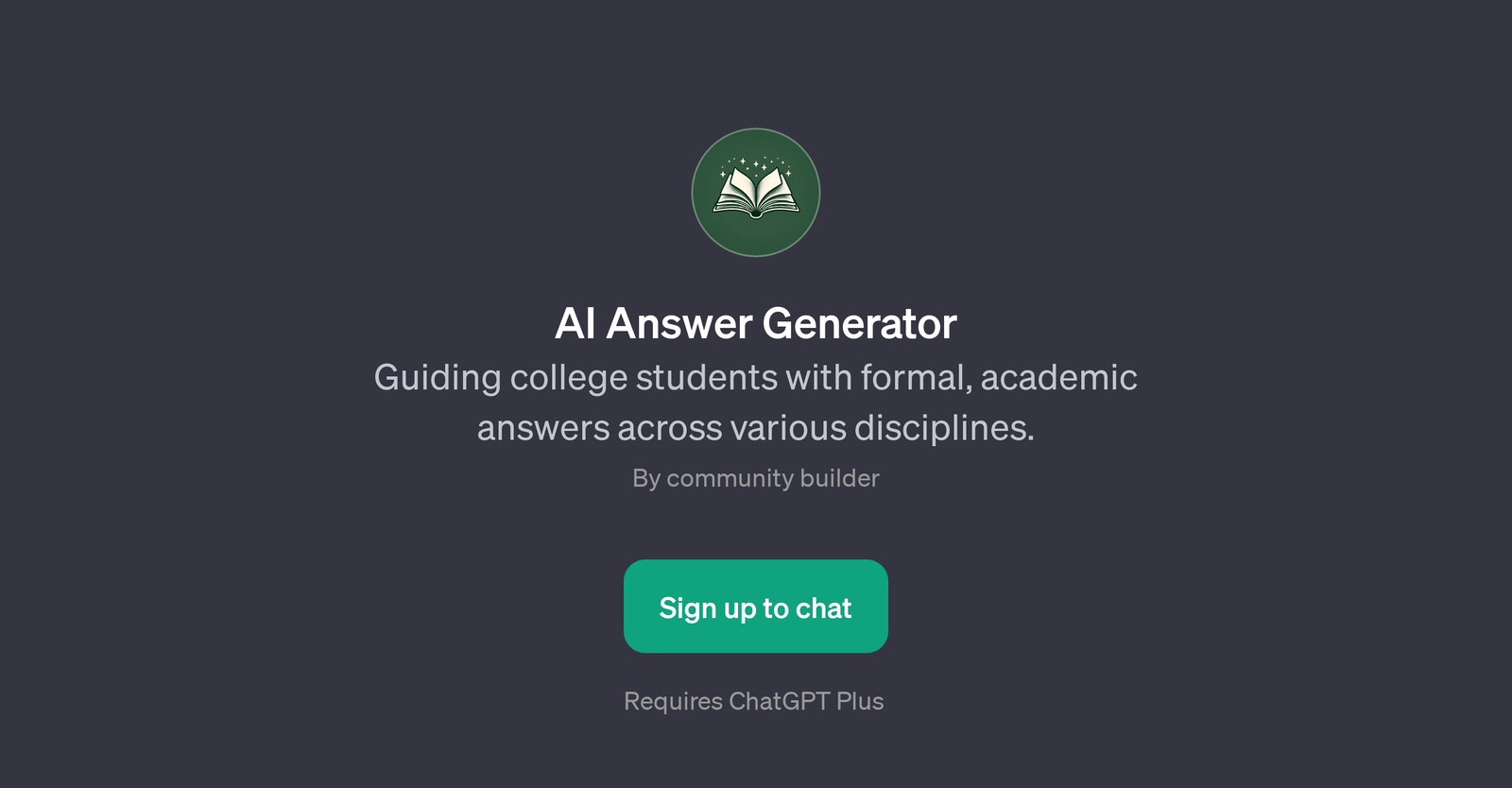 AI Answer Generator image