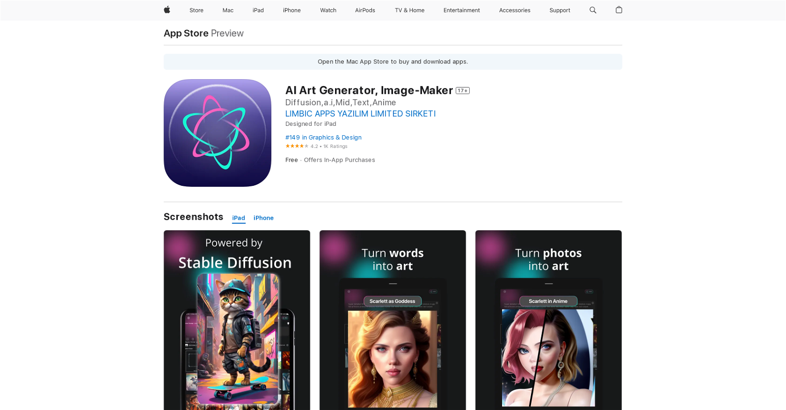Ai Art Generator App image