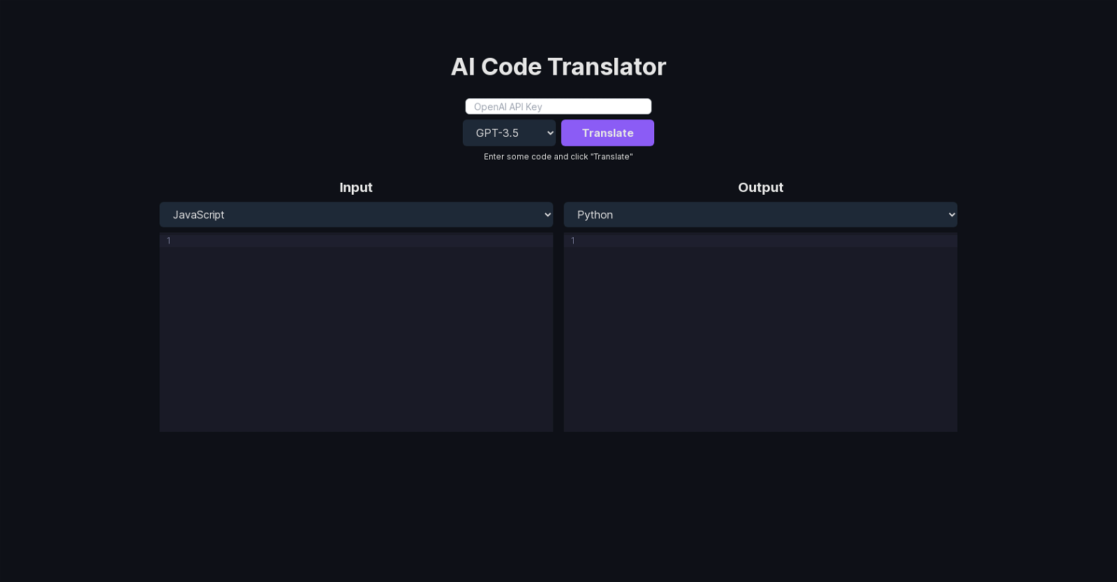 AI Code Translator image