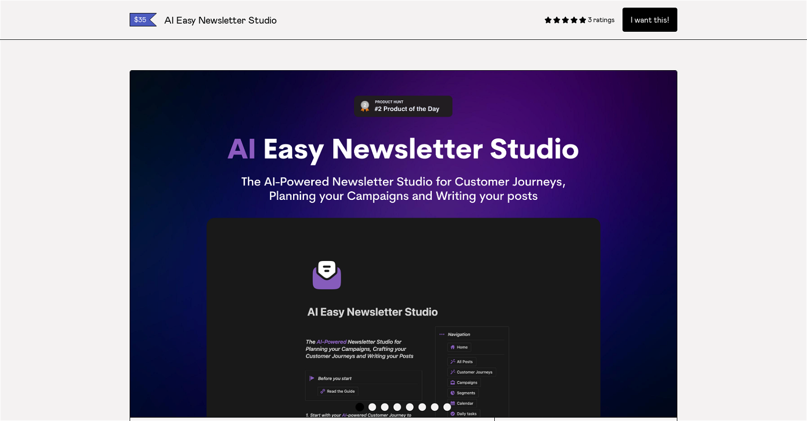 AI Easy Newsletter Studio image