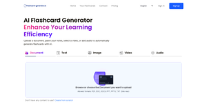 AI Flashcard Generator