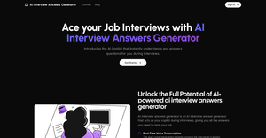 AI Interview Answers Generator