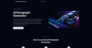 AI Paragraph Generator.com