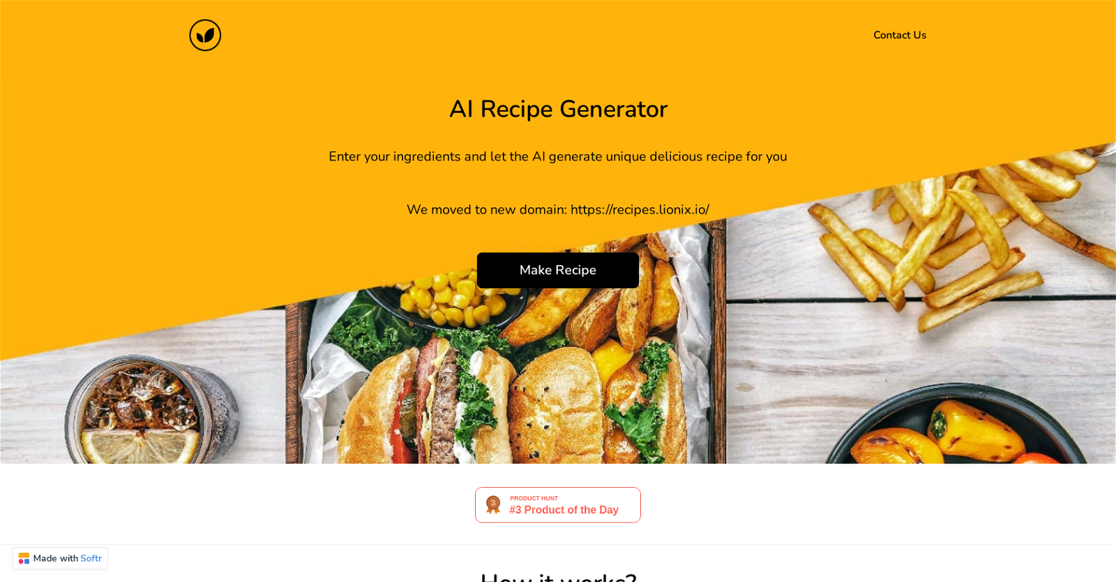 AI Recipe Generator image