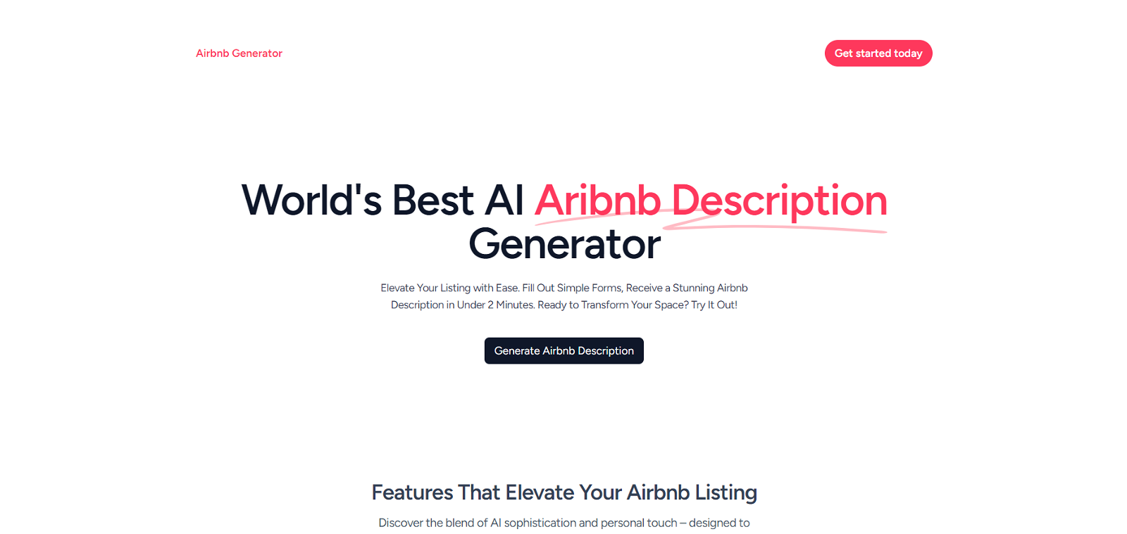 Airbnb Generator image