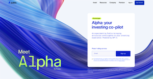 Alpha by Public