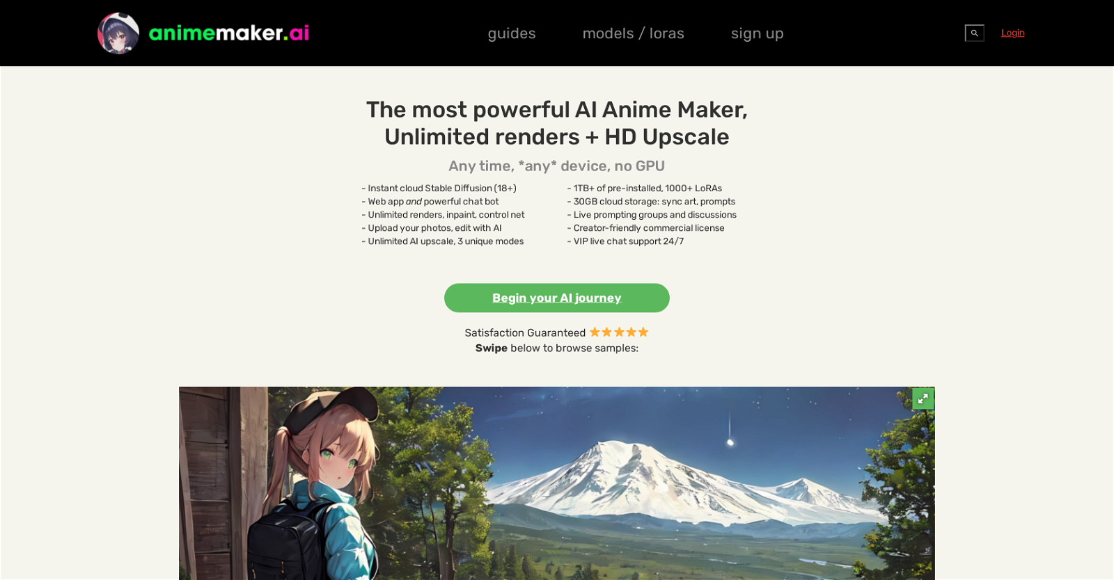 AnimeMakerAI image