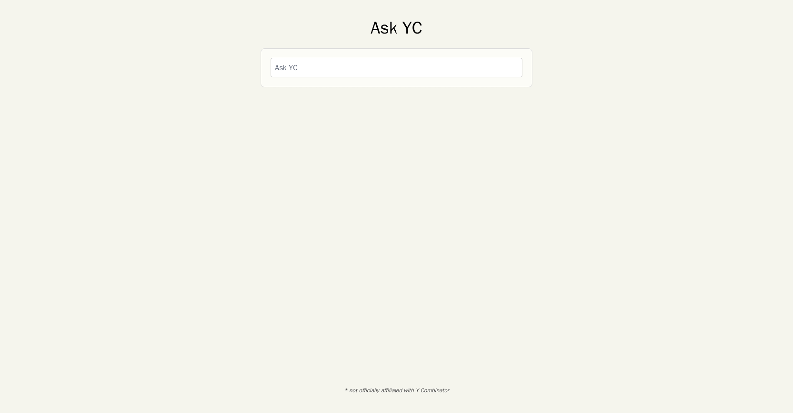 Ask YC image