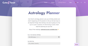 Astrology Planner