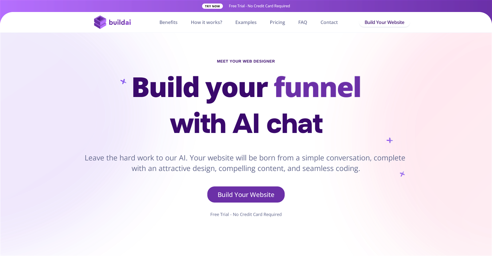 Buildai Website image