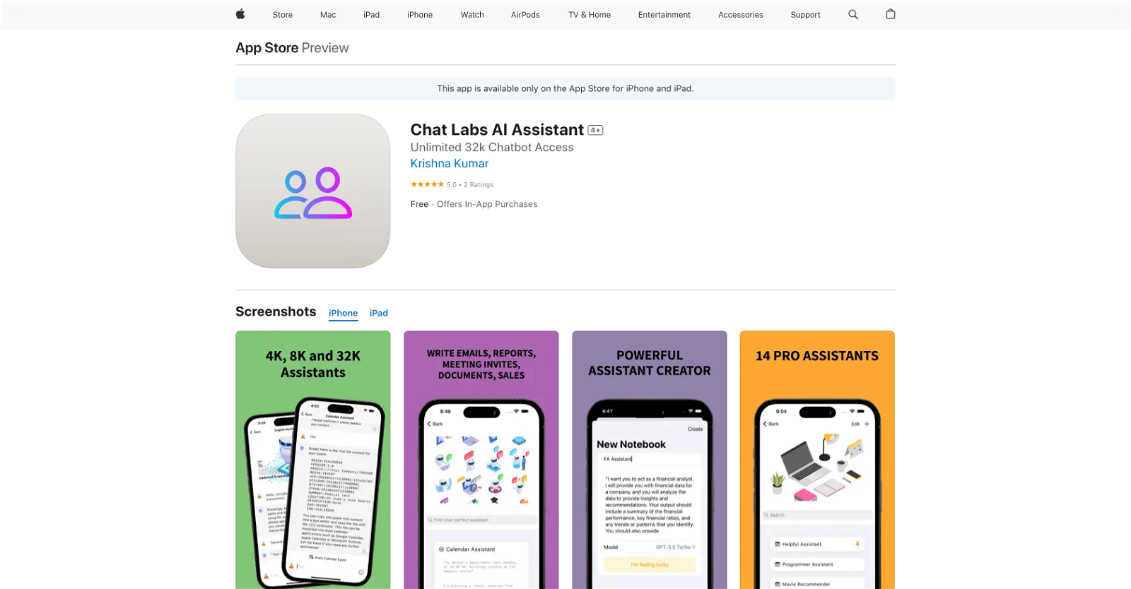 Chat Labs AI Assistant image