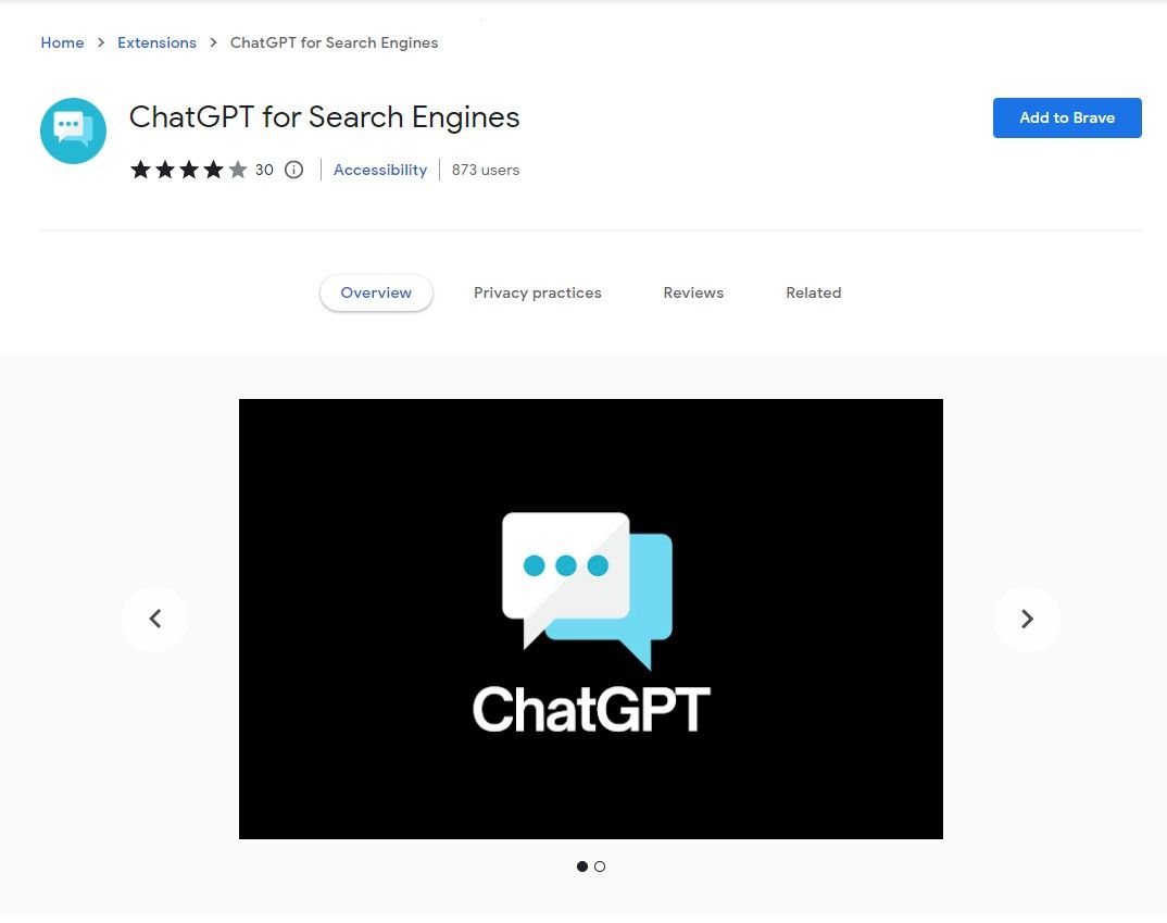 ChatGPT Chrome Extension image