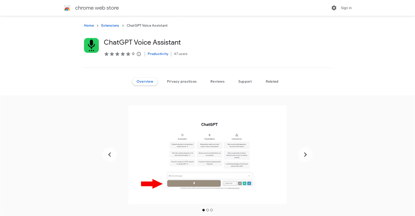 ChatGPT Voice Assistant image