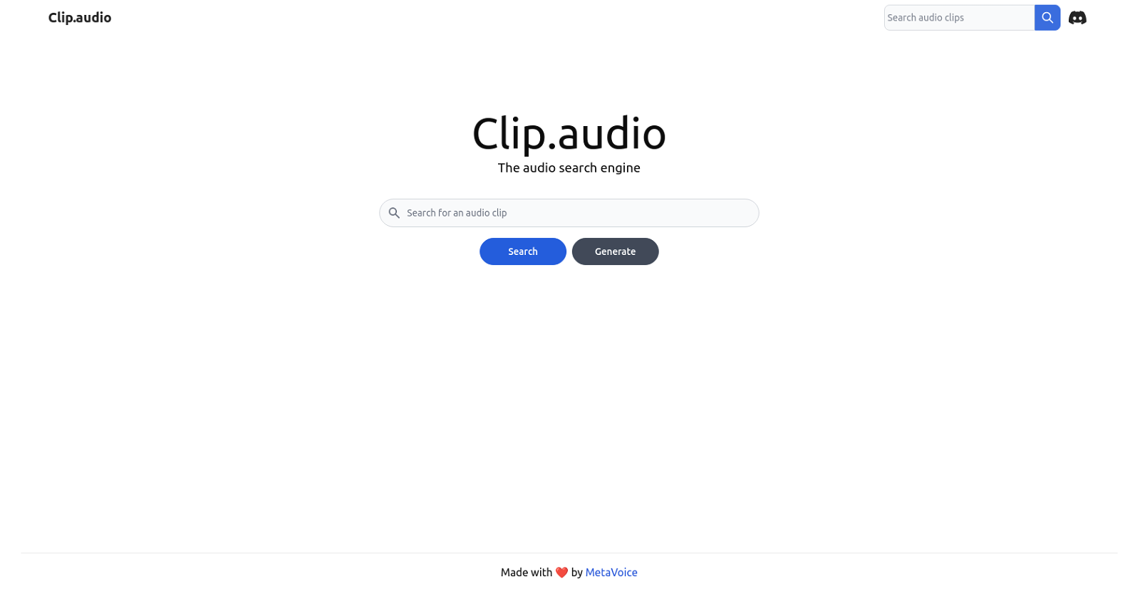 Clip audio image