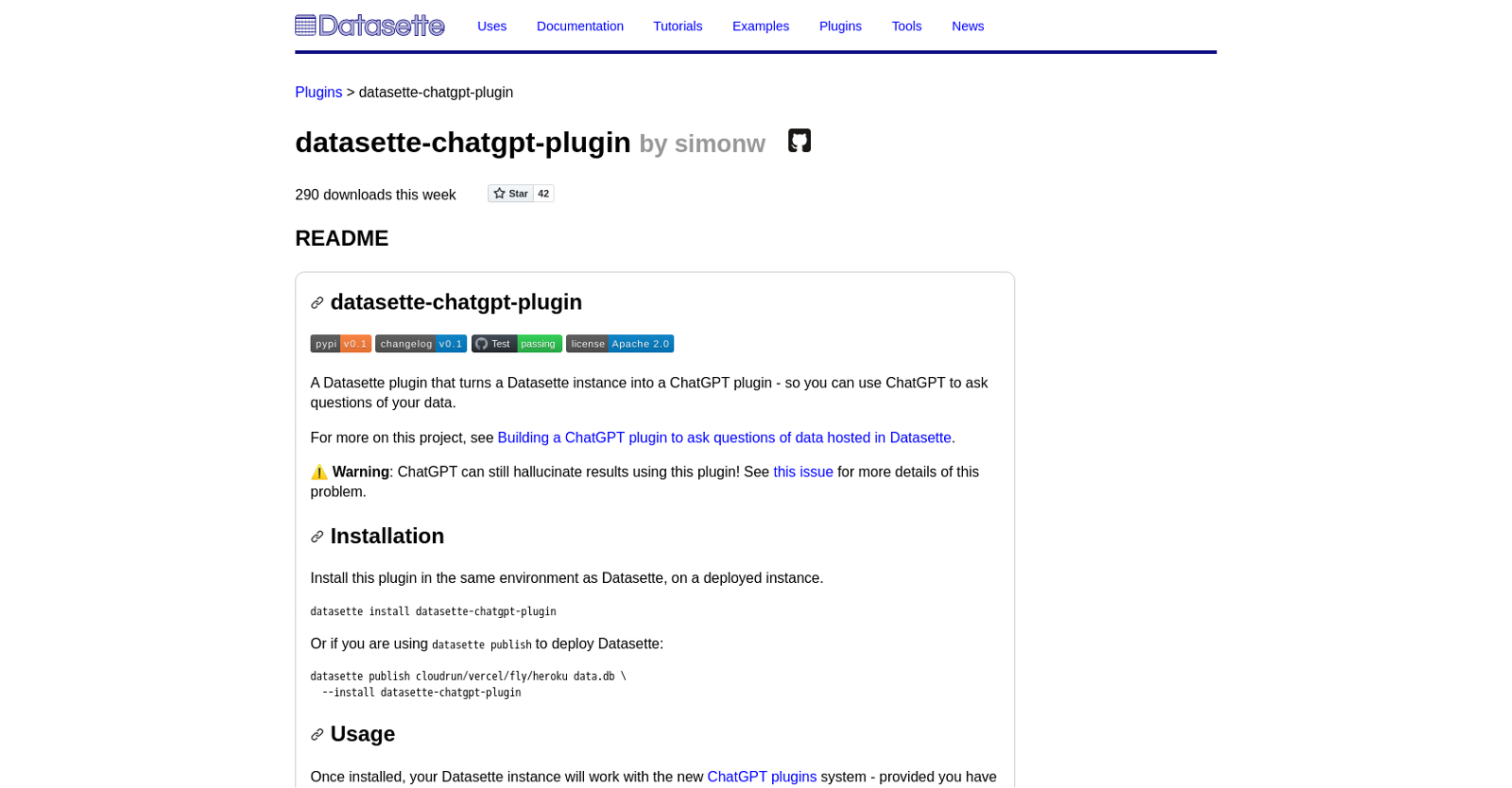 Datasette ChatGPT plugin image