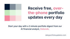 Deborah - Daily Portfolio Updates