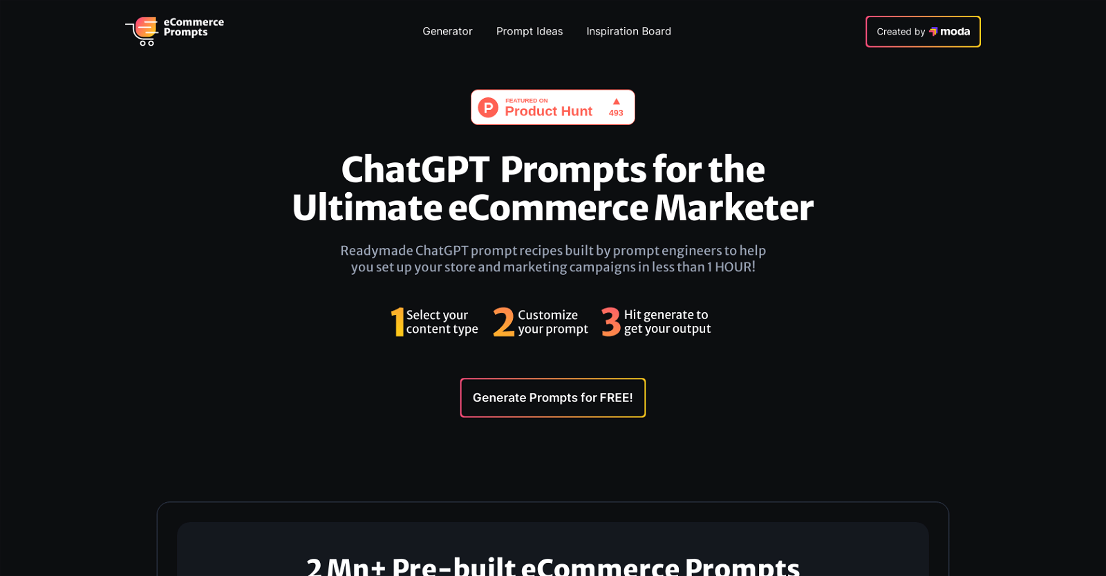 eCommerce ChatGPT Prompts image