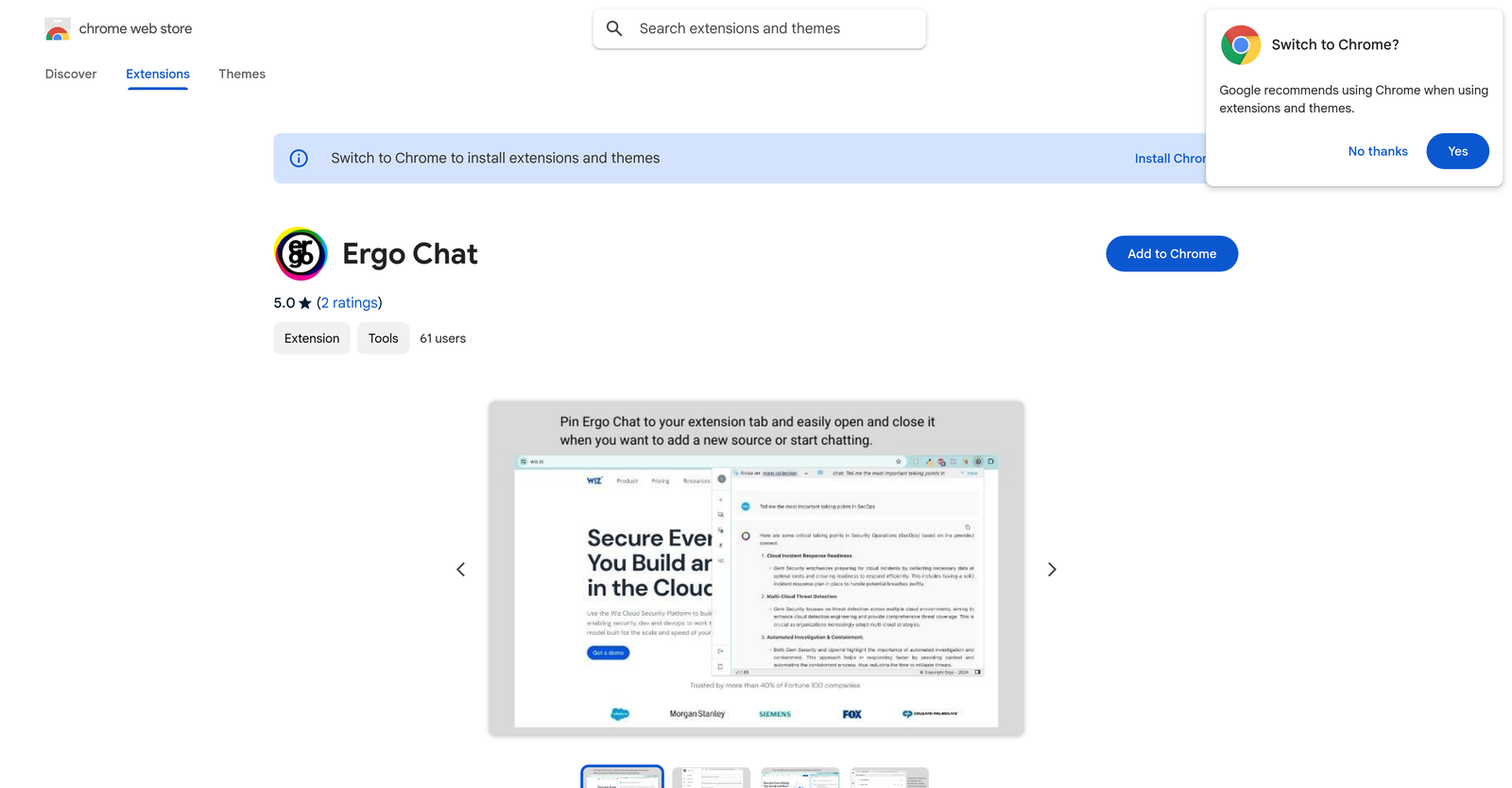 Ergo Chat image