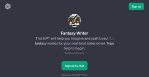 Fantasy Writer GPT