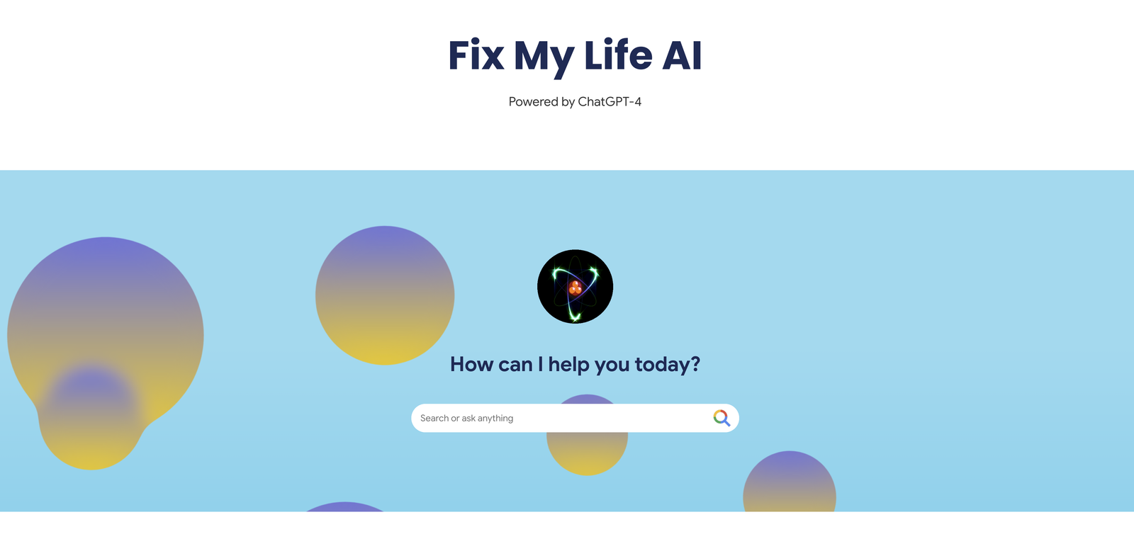 Fix My Life AI image